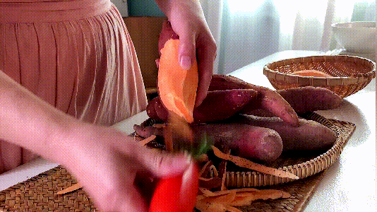 地瓜条的做法（炸地瓜条时，不要直接下锅炸，多加这一步，地瓜条酥脆又好吃）