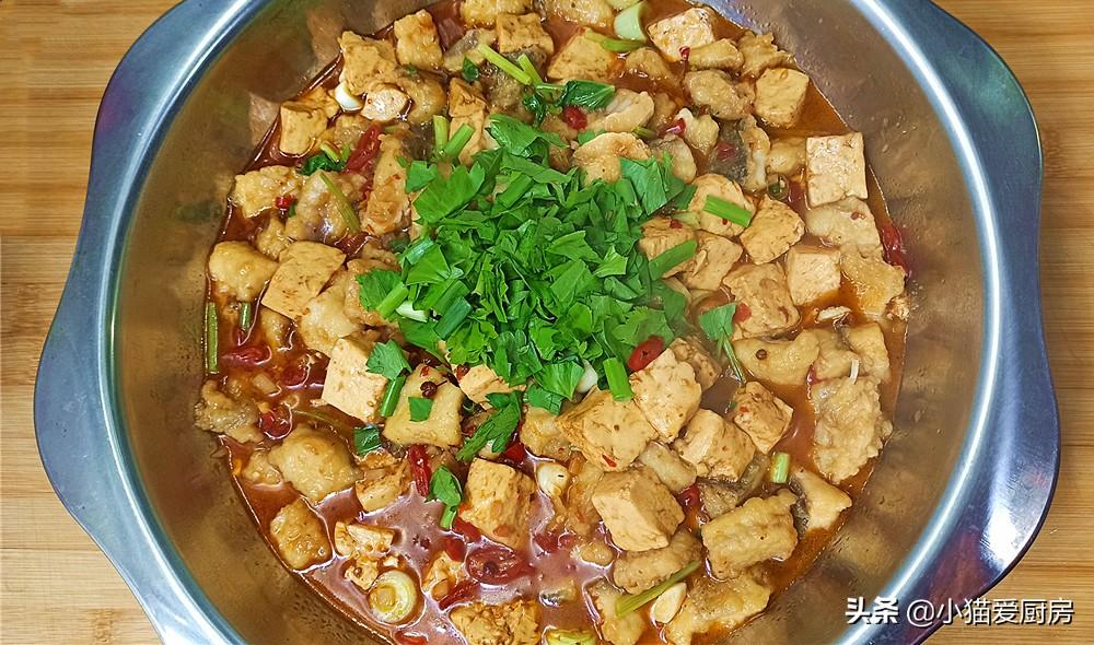 鲢鱼做法大全(豆腐烧鲢鱼的家常做法，鱼肉鲜嫩入味，比饭店的好吃，特别下饭)