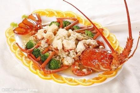 蒜蓉蒸龙虾