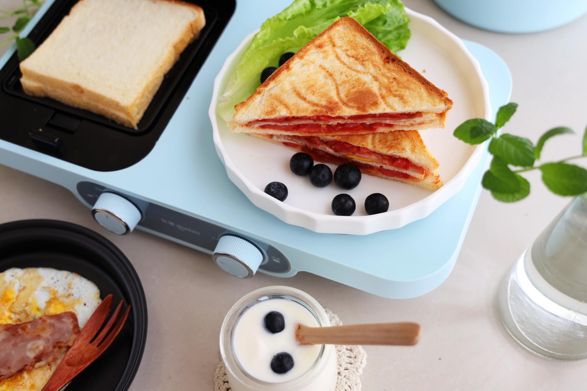 简易三明治做法家庭版 ，做法简单，创意十足，以后在家轻松做早餐，超过瘾