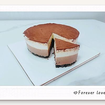 最靠谱最好吃最详细的双层巧克力慕斯蛋糕的做法！零失败