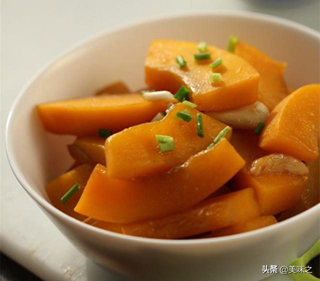 南瓜烧菜的几种做法 ，南瓜入口软糯，做法简单美味又下饭