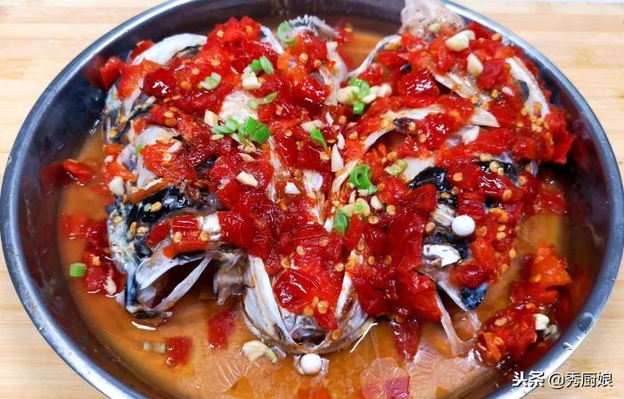 正宗剁椒鱼头的做法配方详解，比饭店做的还好吃