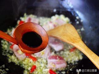 蒜香花肉小苔菜的做法分享