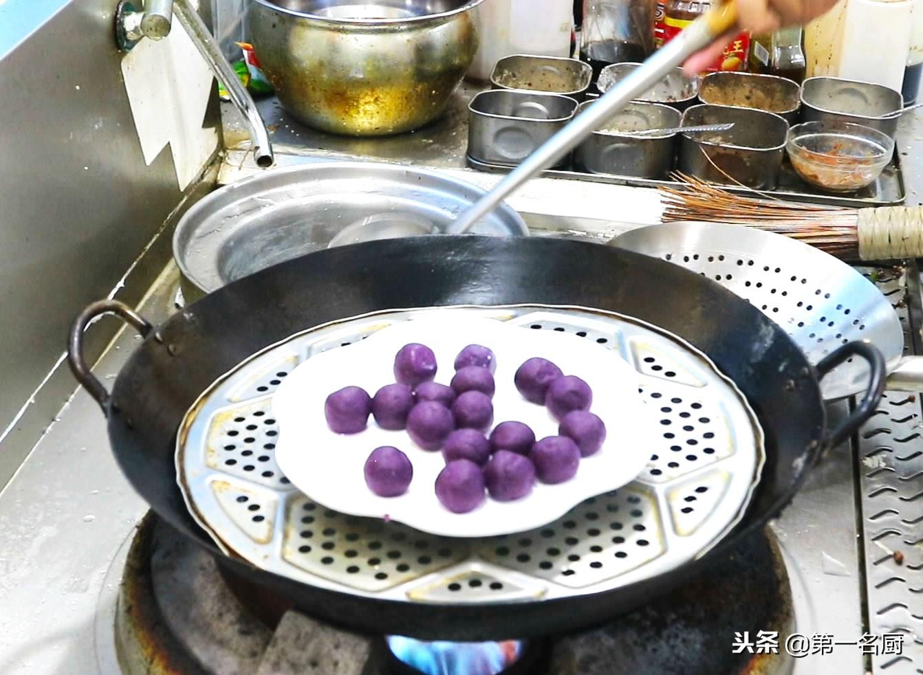 紫薯丸子的做法大全，赏心悦目，香甜软糯，吃一口真开心