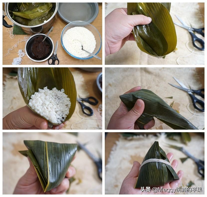 怎样煮粽子好吃又有弹性，教你3种甜粽子的做法，香甜软糯，厨房小白轻松也能搞定