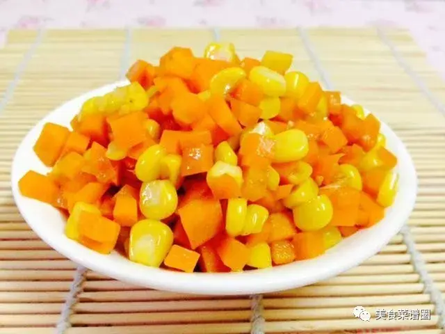 玉米炒红萝卜的简单做法