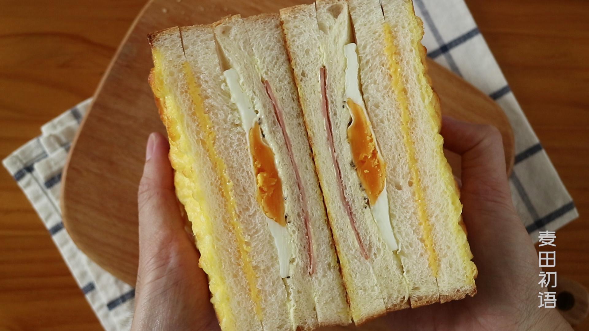 万物皆可夹的三明治，我选择了最经典的做法