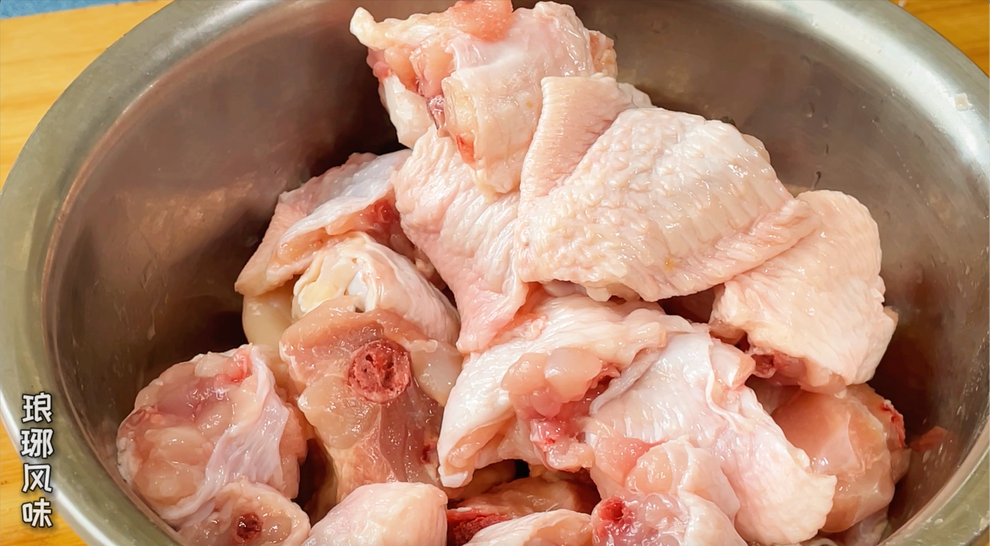 栗子鸡——秋天应季美食，美味可口制作简单的传统鲁菜