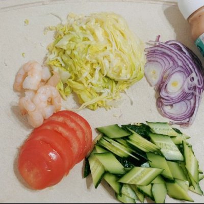 十分钟快手菜超级简单的减脂蔬菜沙拉，比外卖强