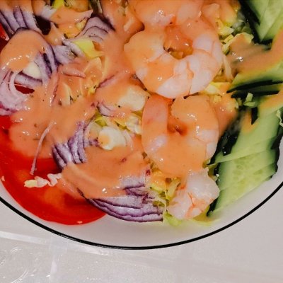 十分钟快手菜超级简单的减脂蔬菜沙拉，比外卖强
