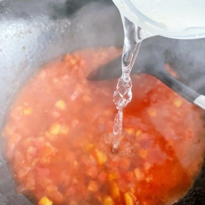 这道番茄肉丸汤，汤汁都要舔干净