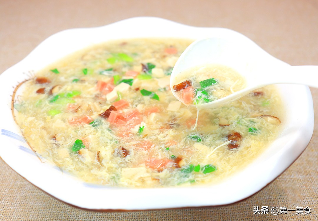 香菇豆腐汤，美味又健康