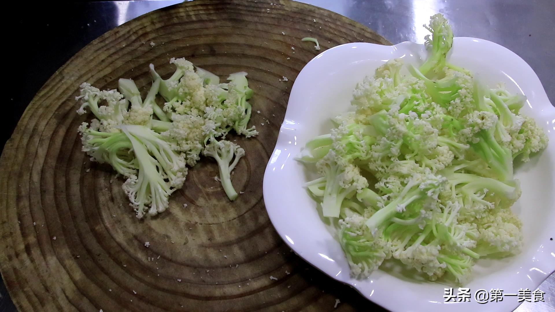 厨师长分享“干锅花菜”的做法，香辣又清脆，口感不油腻又下饭