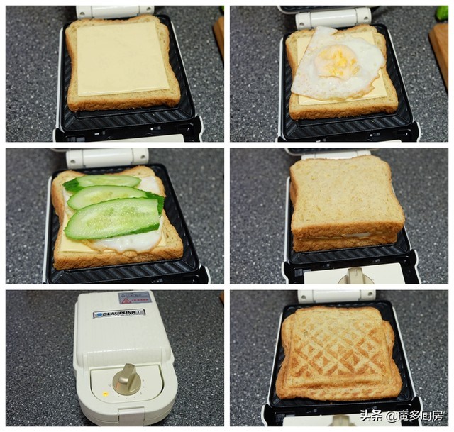 6种快手又好吃的三明治，做法简单，好吃又营养，小学生最佳早餐
