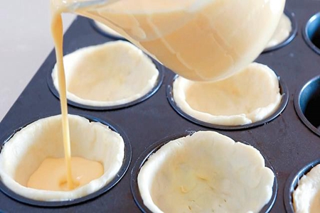家庭做蛋挞的简单方法，这道自制蛋挞液的简单做法