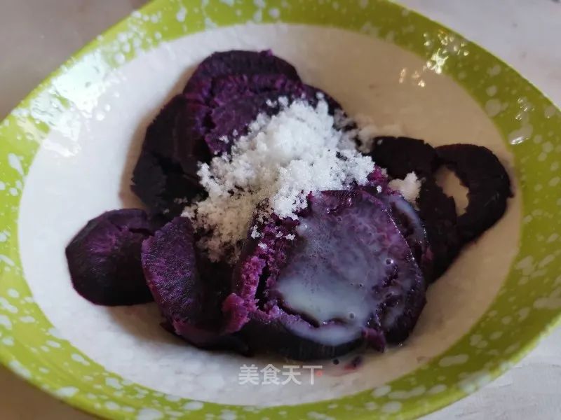紫薯糯米卷：糯叽叽超好吃，无需烤箱，做法超简单