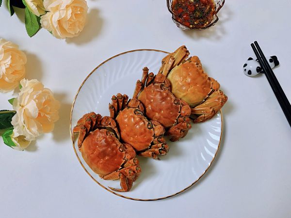 超级简单的清蒸螃蟹，最大程度的保留螃蟹的鲜美味道