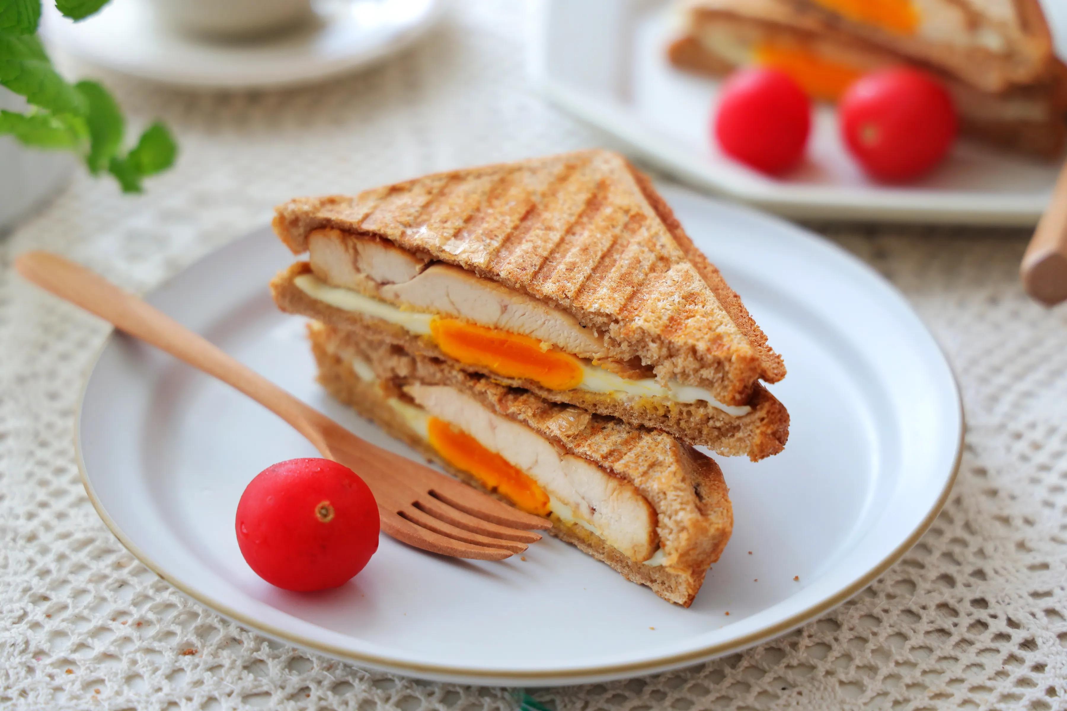 低脂高蛋白，让你越吃越瘦的简易三明治