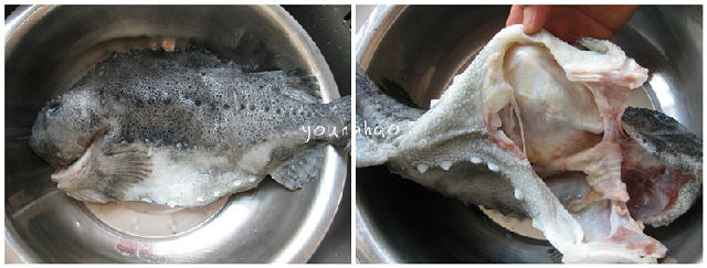 红烧海参斑鱼
