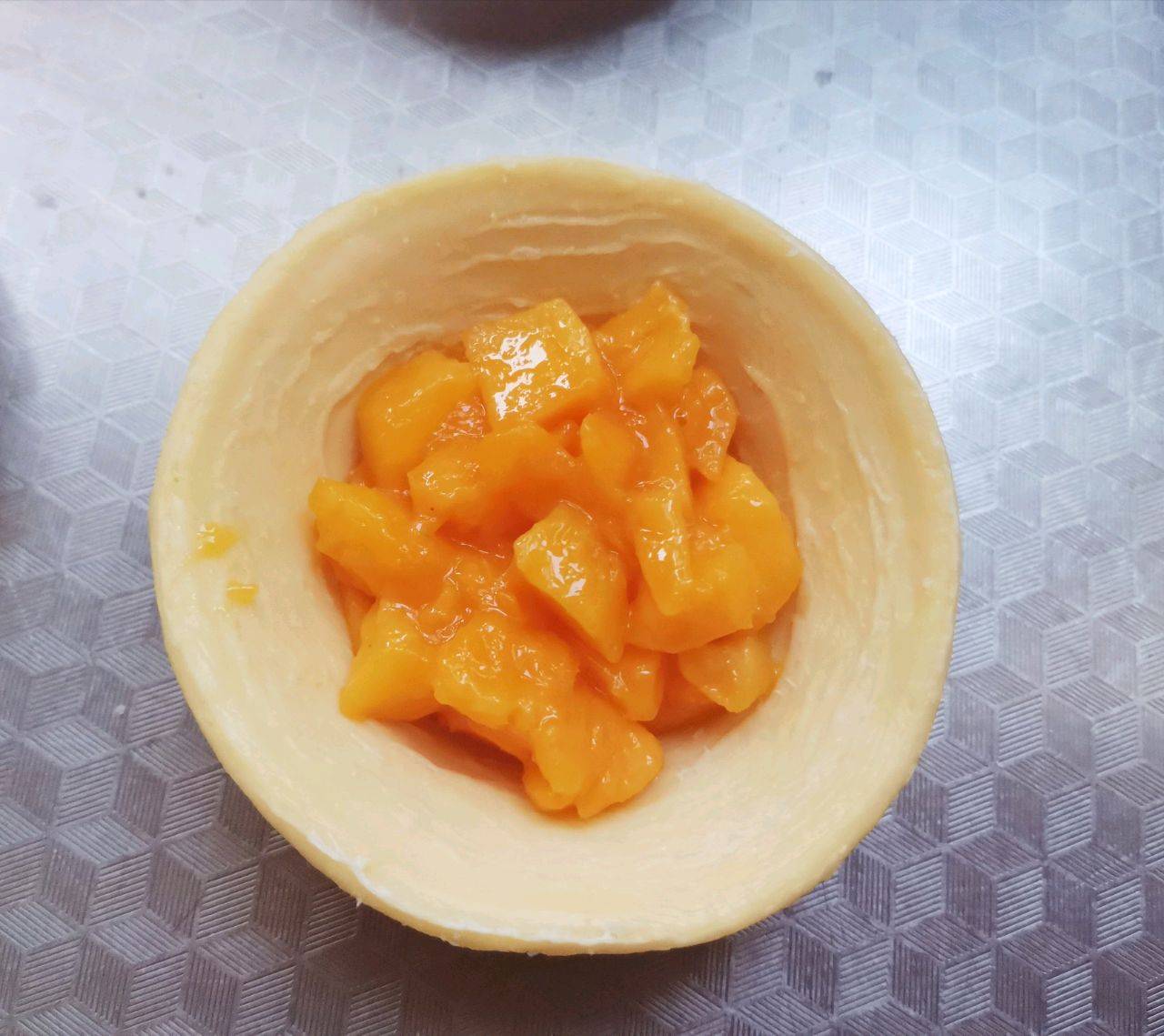 「芒果酥」的做法+配方，适合做下午茶或点心，只因颜值太高了