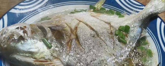 食谱：清蒸鲳鱼，这样蒸煮最好吃，去腥又解腻，2斤鱼都不够吃！